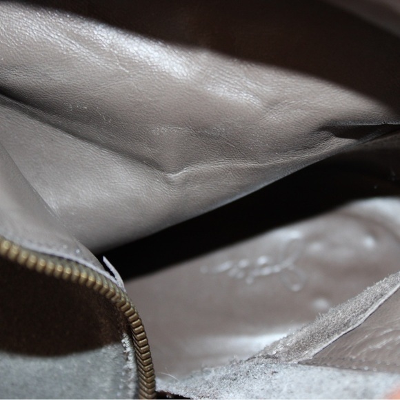 Joie Gray Suede Knee High Boots Women’s Size 6.5 Heeled Over the Knee - Picture 9 of 11